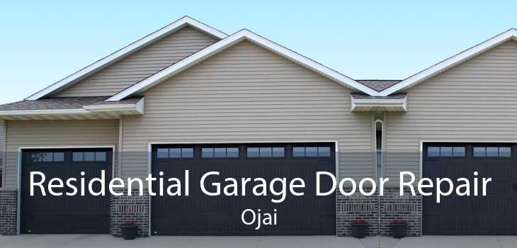 Residential Garage Door Repair Ojai