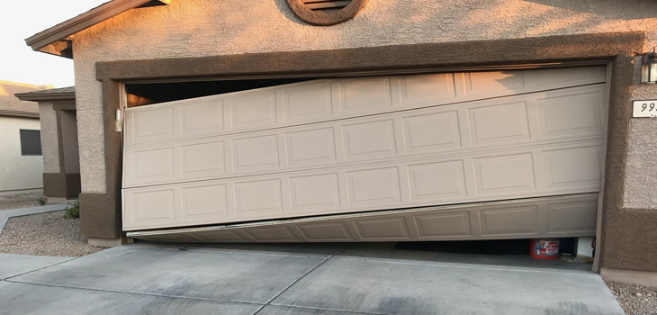 damaged garage door opener repair in Ojai