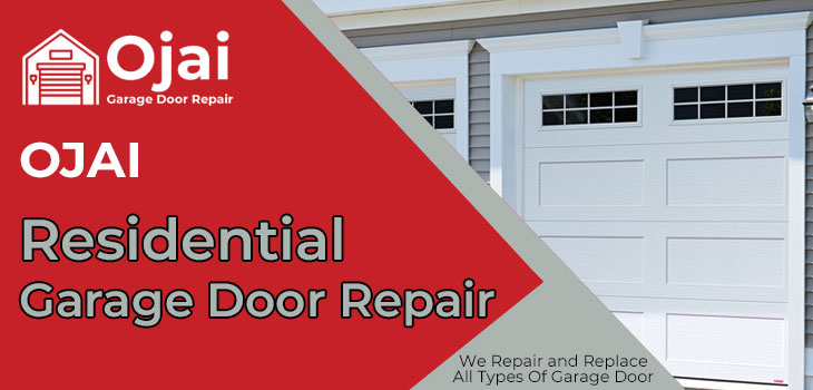 residential garage door repair in Ojai